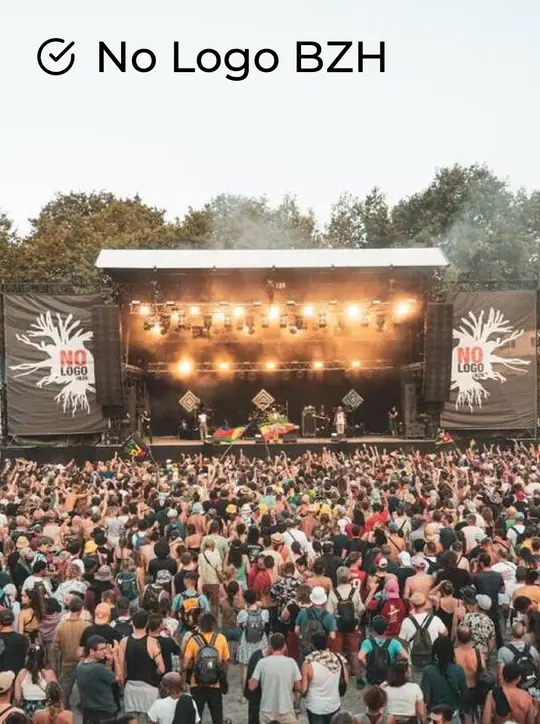 Picture of one of our client festival No Logo (BZH)