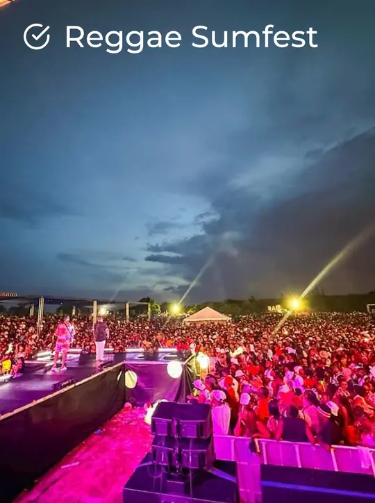 Picture of one of our client festival Reggae Sumfest
